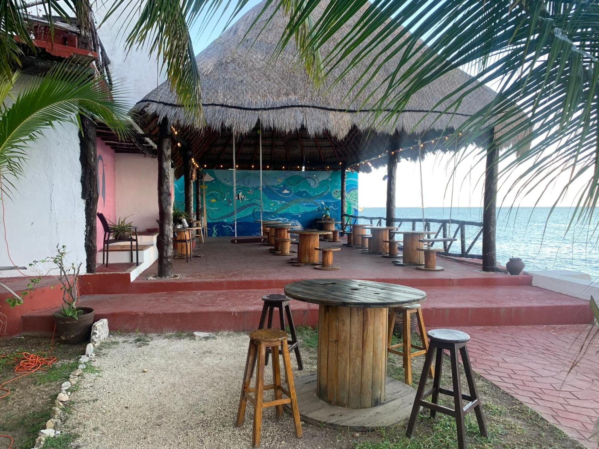 Casa Caribe Cancún Kültér fotó Beach bar in Akumal