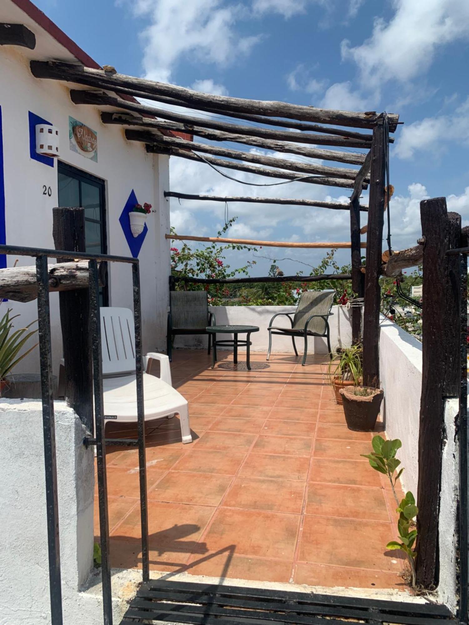 Casa Caribe Cancún Kültér fotó Rooftop terrace